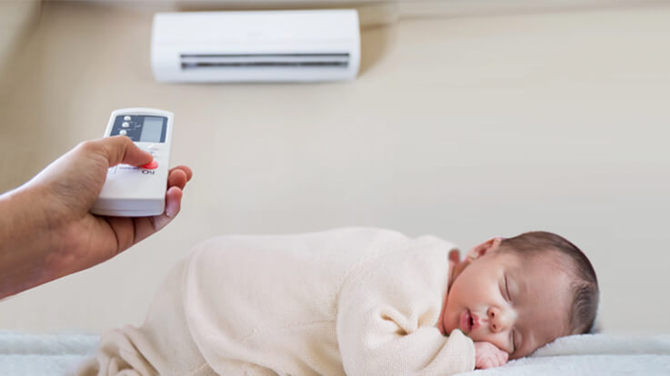 Air Conditioners Or Coolers For Your Newborn Are They Safe 1524565856